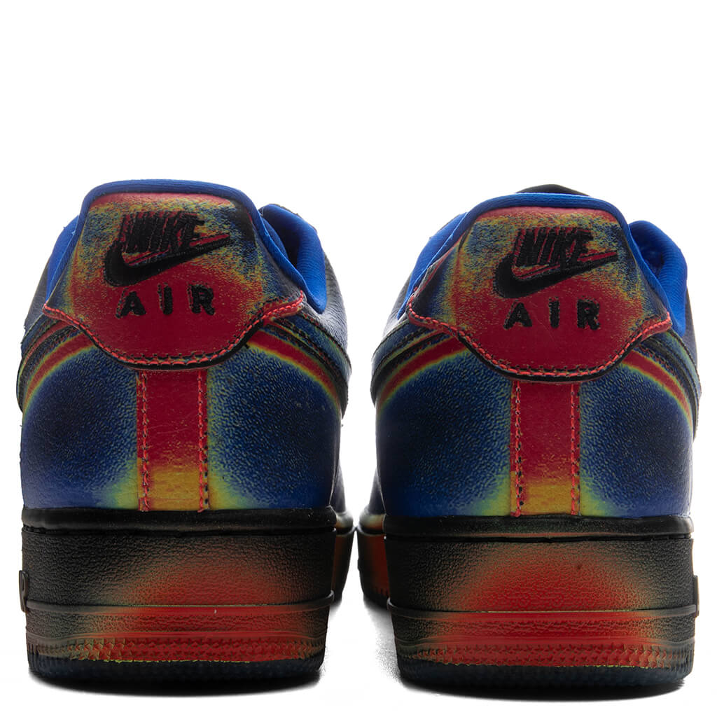 Air Force 1 Low Retro 'Heat Map' - Black/Racer Blue/Volt Ice/Bright Crimson - Image 6