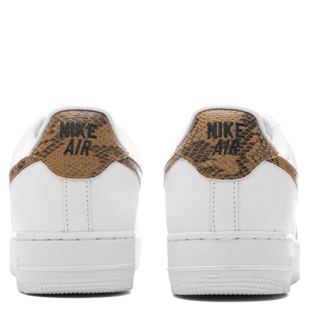 Air Force 1 Low Retro PRM QS 'Ivory Snake' - White/Elemental Gold/Dark Hazel - Image 4