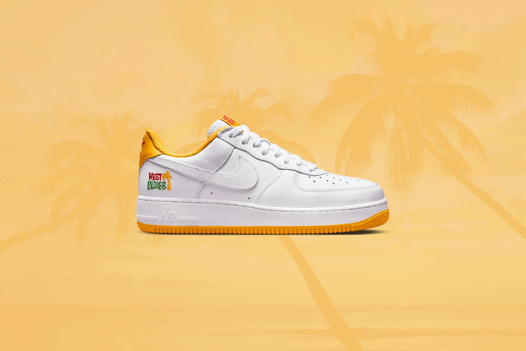 Nike Air Force 1 Low Retro QS - White/University Gold - Image 5