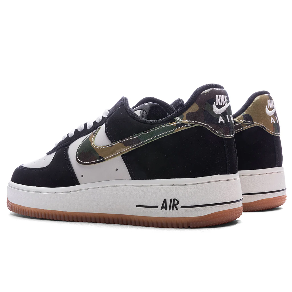 Air Force 1 Low Retro - White/Black/Gum Medium Brown/Summit White - Image 3
