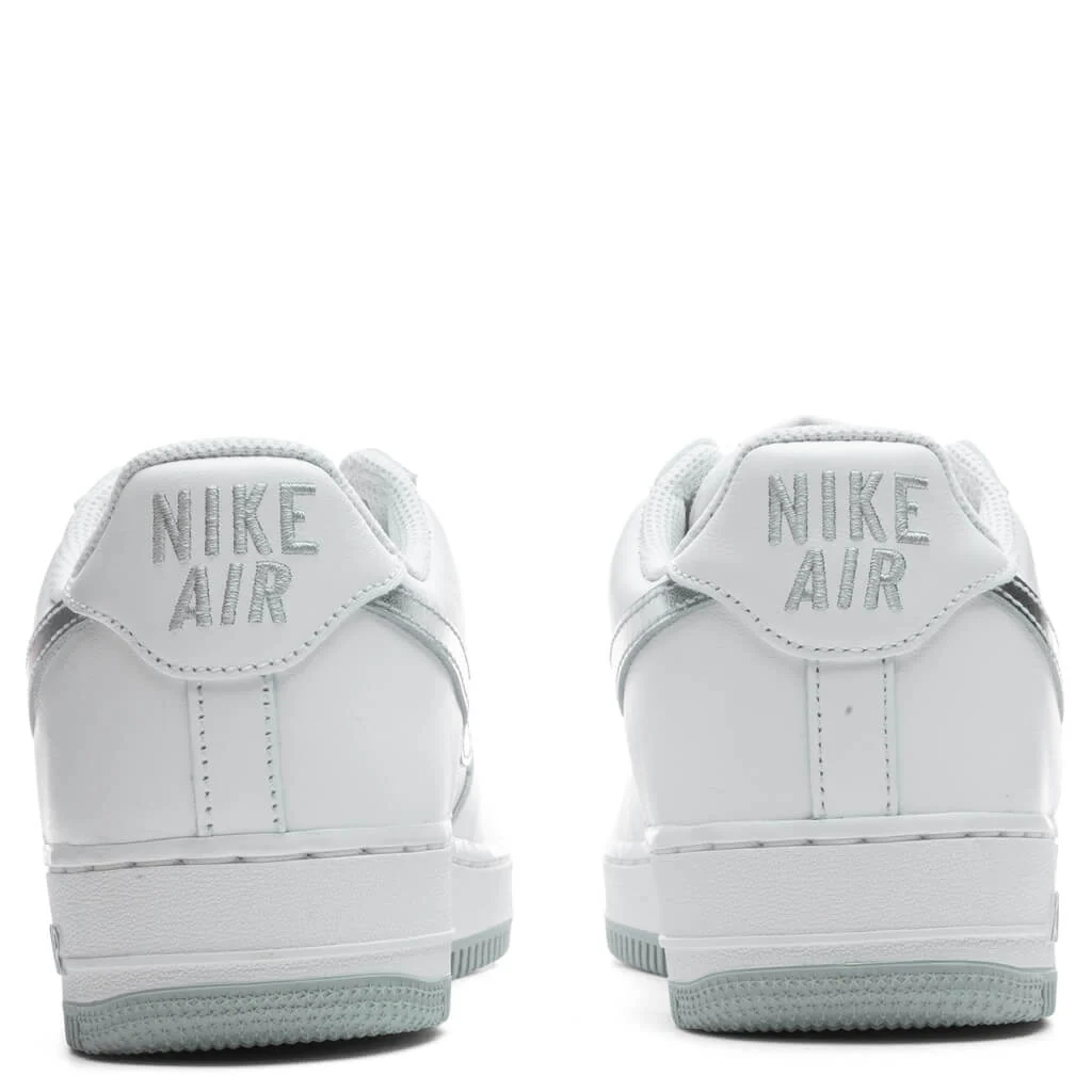 Air Force 1 Low Retro Metallic Silver - White/Metallic Silver/Metallic Gold - Image 4
