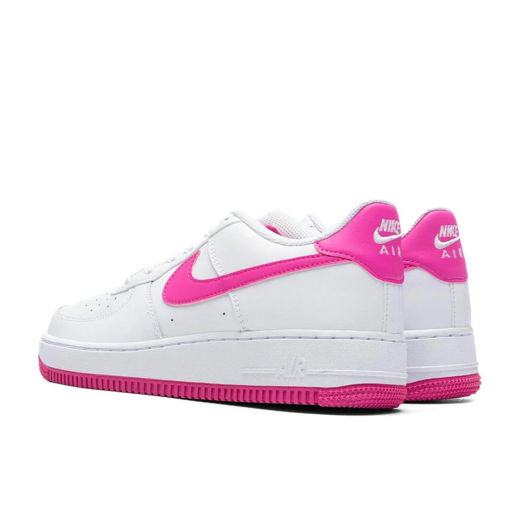 Air Force 1 LV8 2 (GS) - White/Laser Fuchsia - Image 3