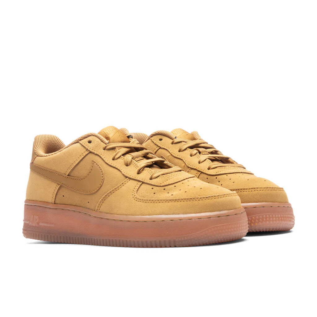 Air Force 1 LV8 3 (GS) - Wheat/Wheat/Gum Light Brown - Image 2