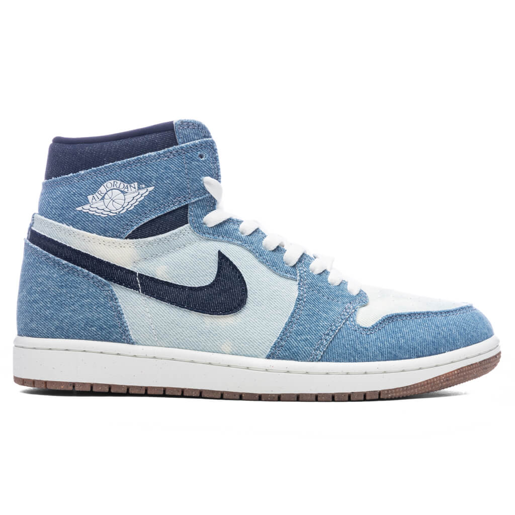 Air Jordan 1 Retro High 'Denim' - Summit White/Obsidian/Summit White