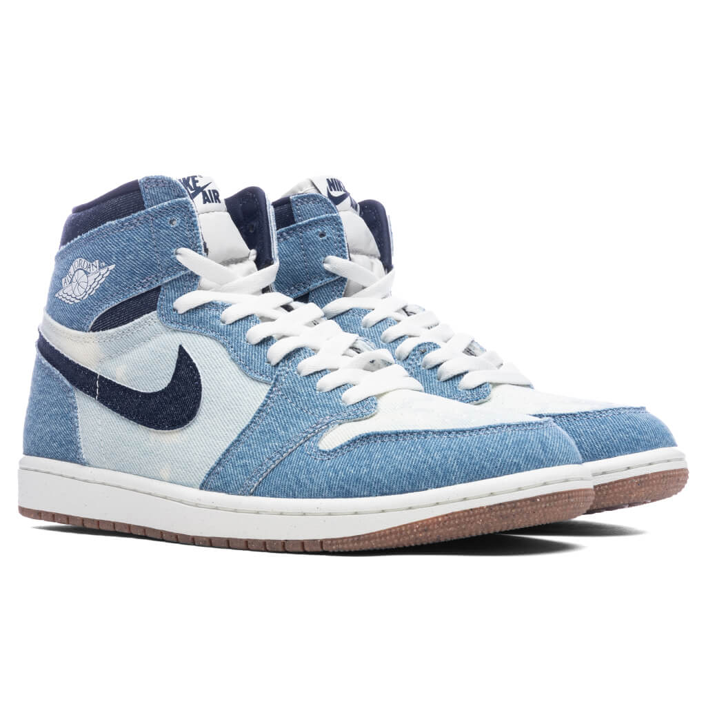 Air Jordan 1 Retro High 'Denim' - Summit White/Obsidian/Summit White - Image 2