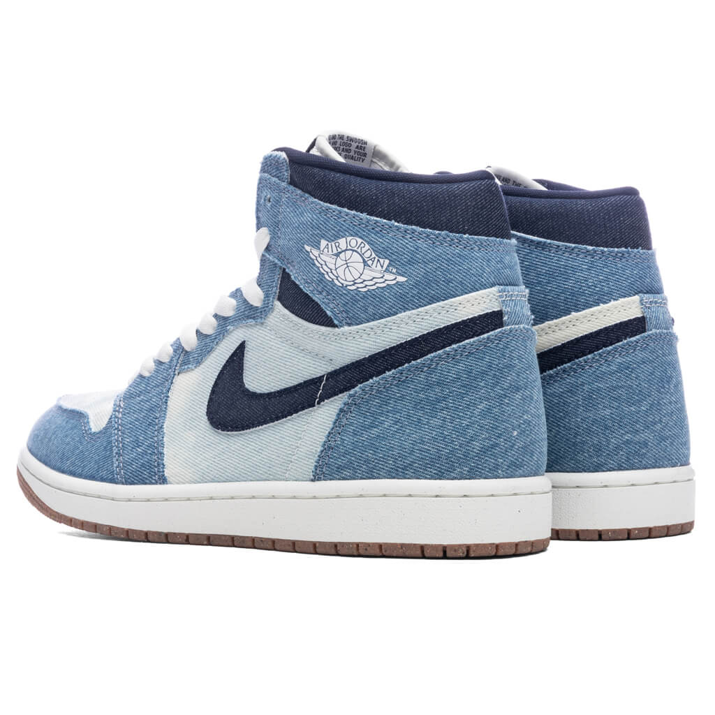Air Jordan 1 Retro High 'Denim' - Summit White/Obsidian/Summit White - Image 3