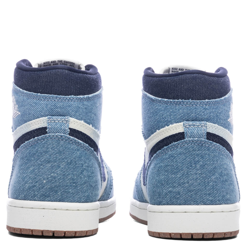 Air Jordan 1 Retro High 'Denim' - Summit White/Obsidian/Summit White - Image 4