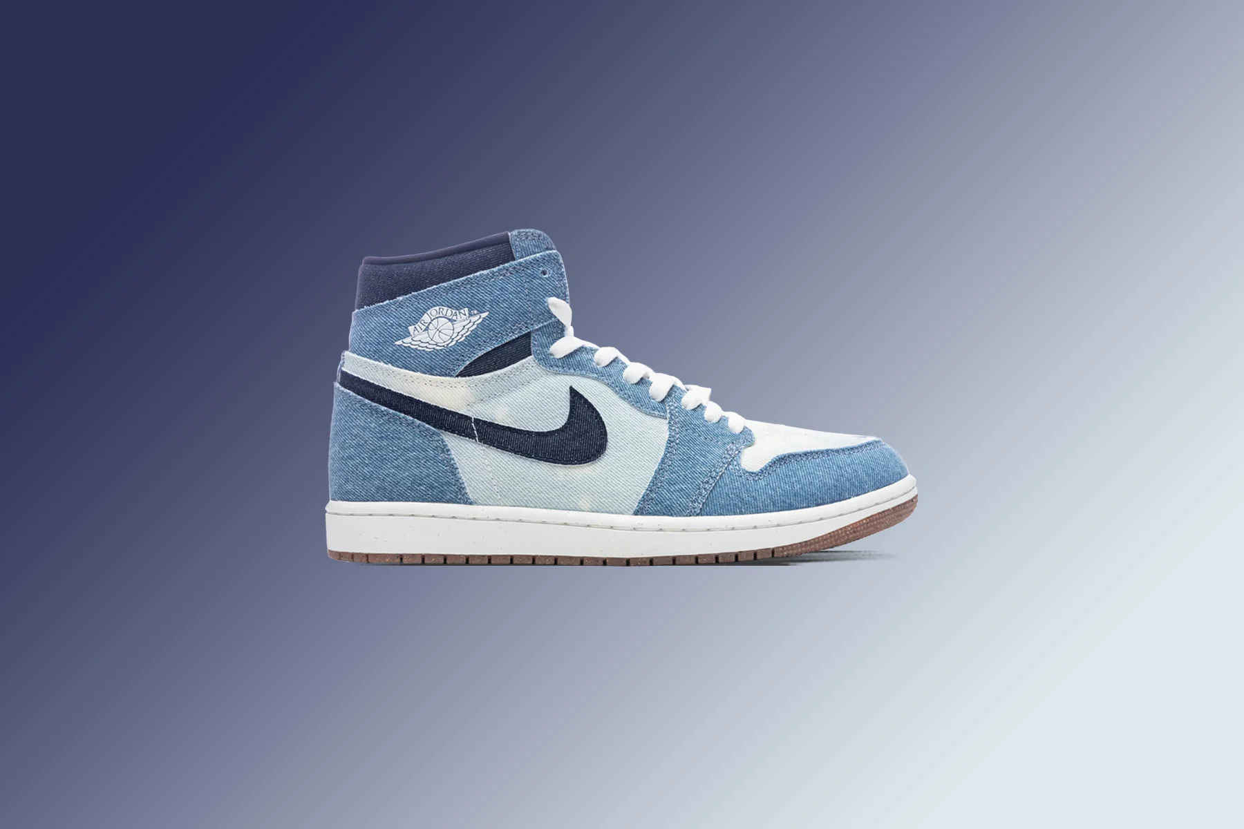 Air Jordan 1 Retro High 'Denim' - Summit White/Obsidian/Summit White - Image 5