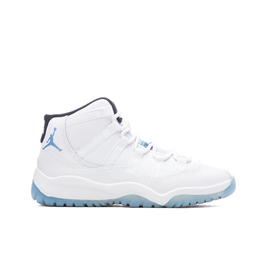 Air Jordan 11 Retro (PS) - White/Legend Blue/Black