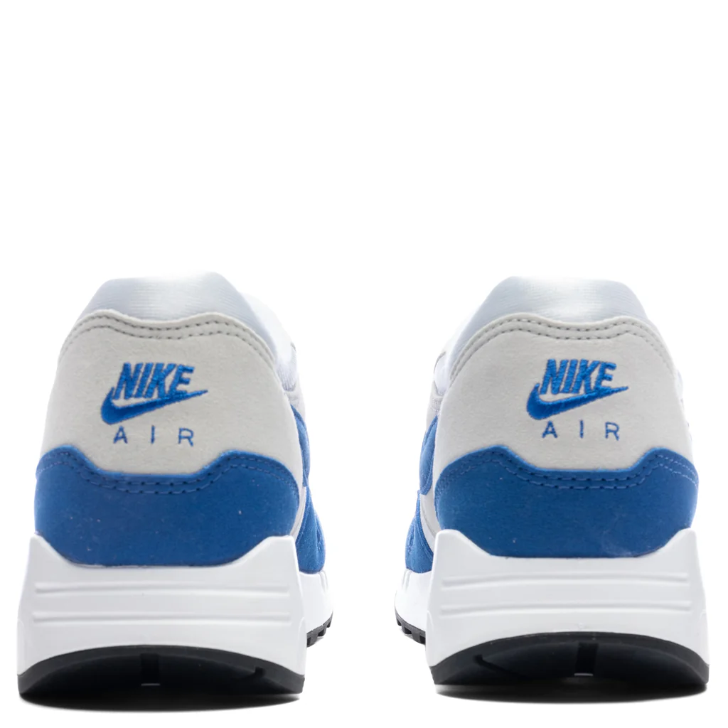 Women's Air Max 1 '86 Premium 'Royal' - White/Royal Blue/Light Neutral Grey/Black - Image 4