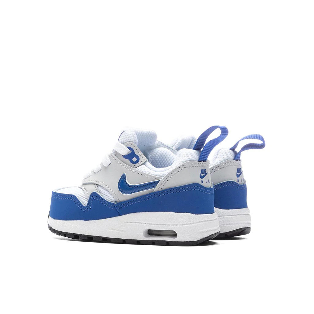 Air Max 1 Easy On (TD) - White/Game Royal/Neutral Grey/Black - Image 3