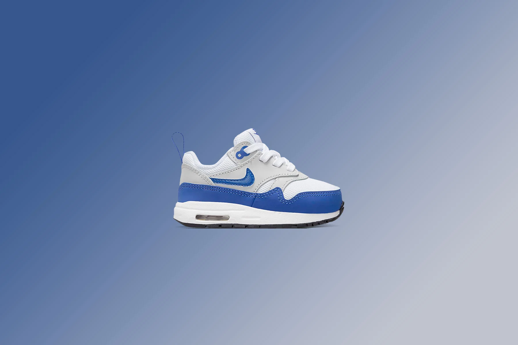 Air Max 1 Easy On (TD) - White/Game Royal/Neutral Grey/Black - Image 5
