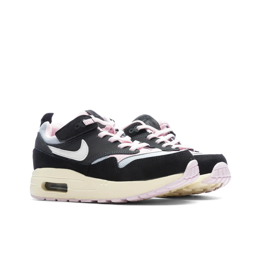 Air Max 1 EZ (PS) 'Pink Foam' - Black/Summit White/Anthracite - Image 2