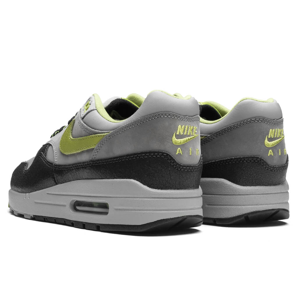 Nike x HUF Air Max 1 'Pear Green' - Anthracite/Pear/Medium Grey/Flat Pewter - Image 3