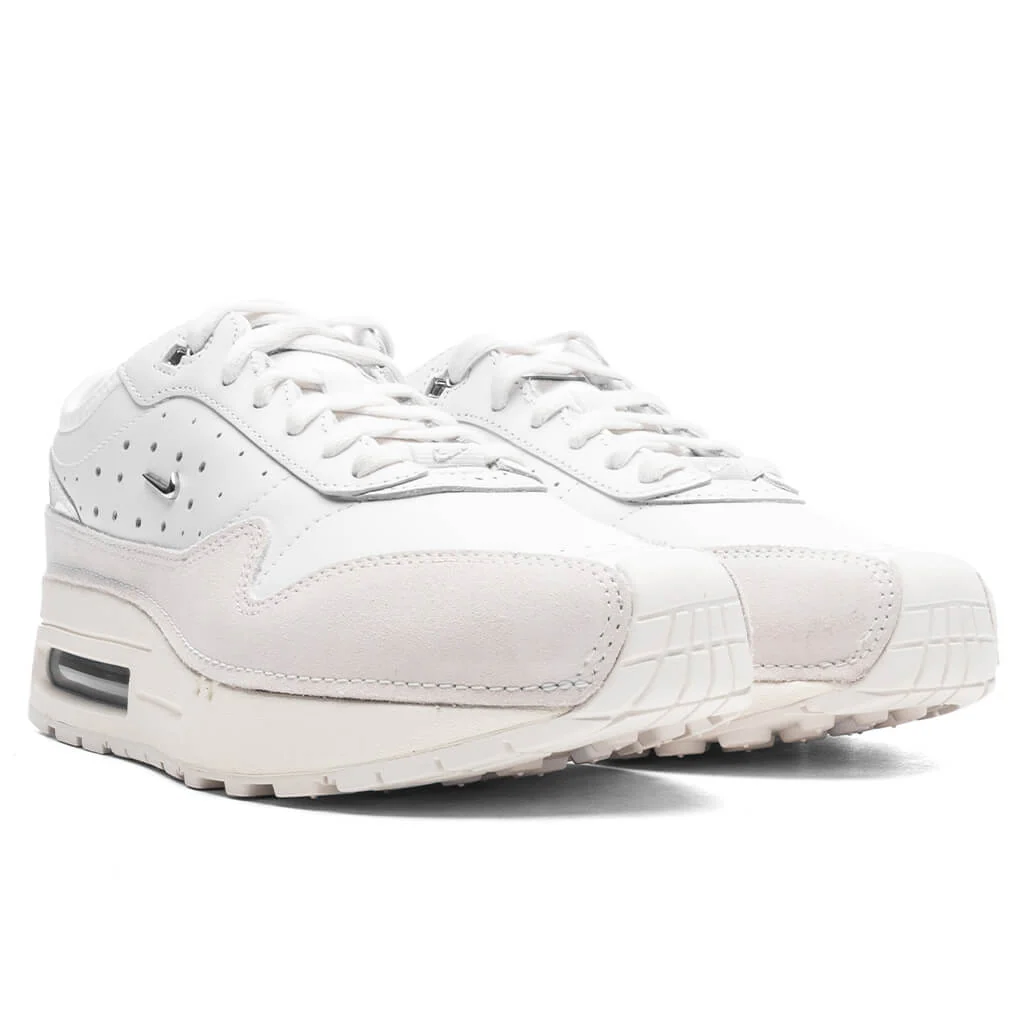 Women's Air Max 1 SP x Jacquemus - Summit White/Metallic Silver/Sail - Image 2
