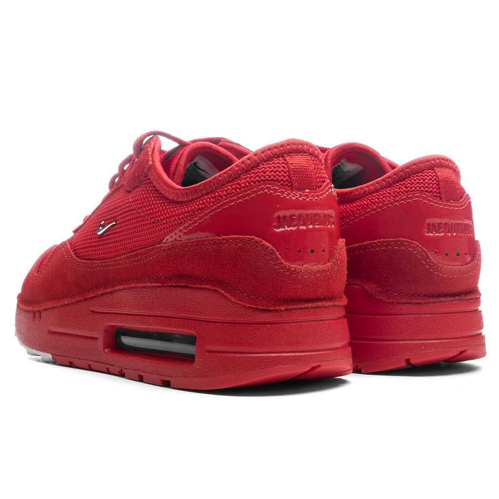 Women's Air Max 1 SP x Jacquemus - University Red/Metallic Silver - Image 3