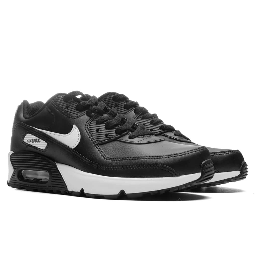 Air Max 90 LTR (GS) - Black/White/Black - Image 2