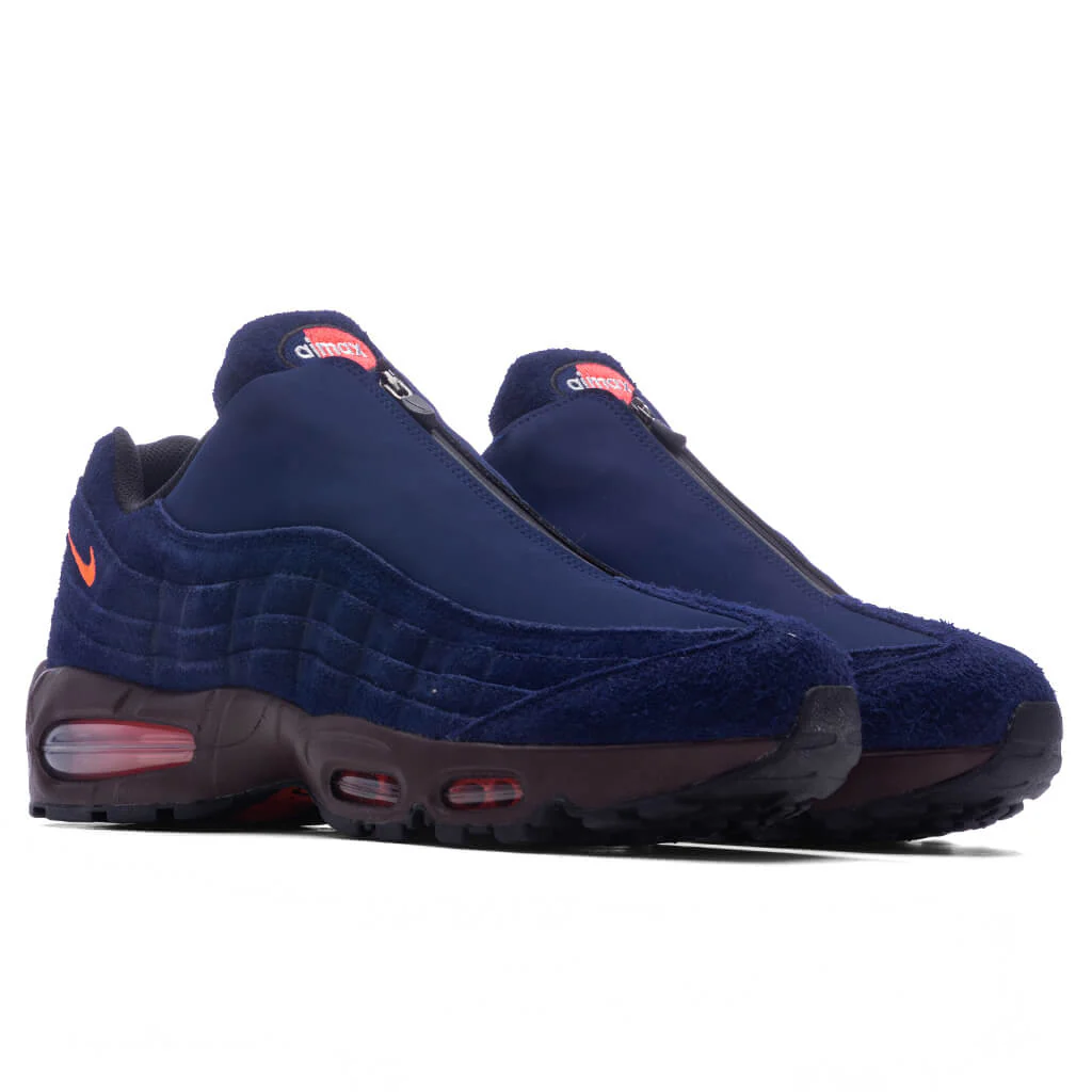 Air Max 95 Zip 'Loyal Blue' - Loyal Blue/Hyper Crimson/El Dorado - Image 2