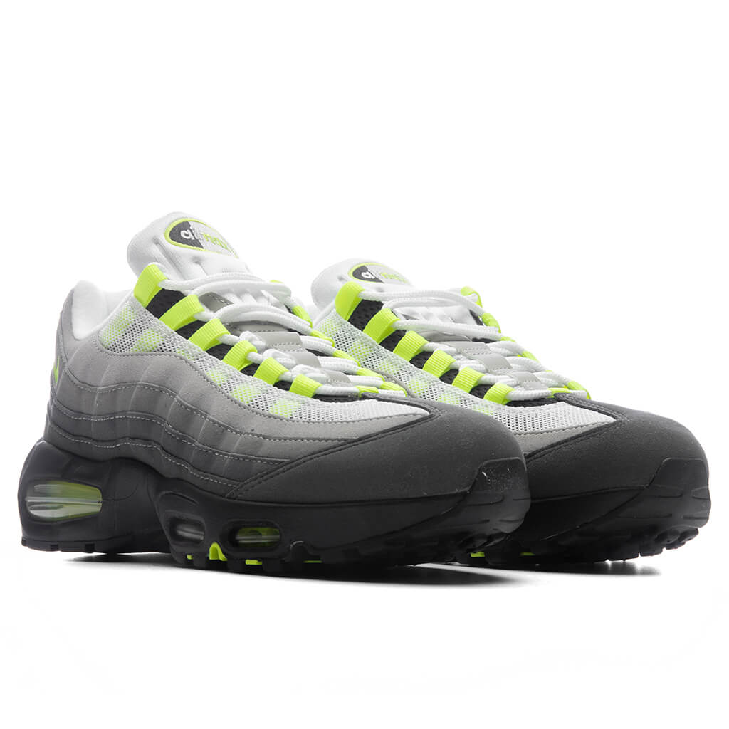 Air Max 95 OG 'Neon' - Black/Cool Grey/Neon Yellow/Black - Image 2