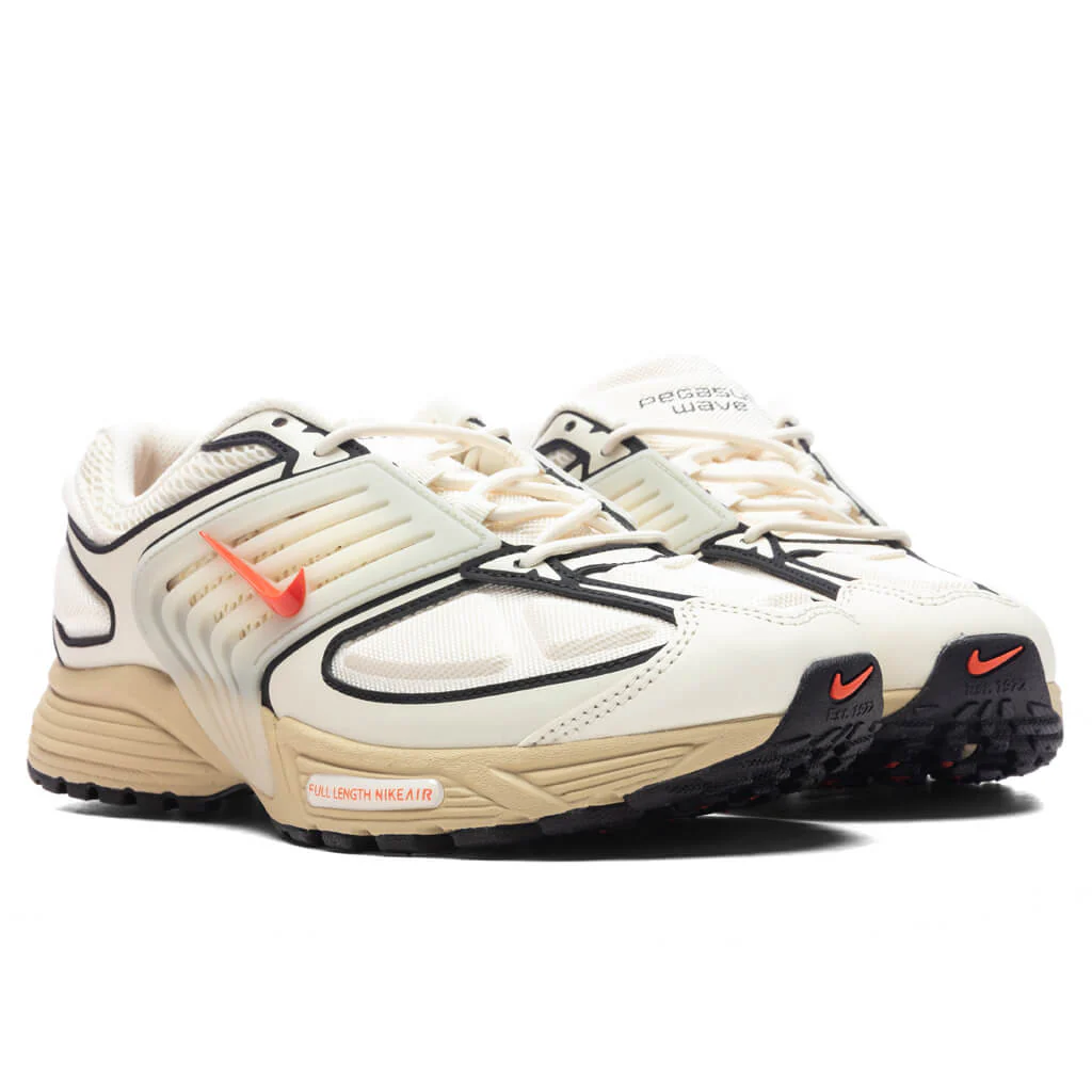 Air Pegasus Wave - Sail/Picante Red/Black/Coconut Milk - Image 2