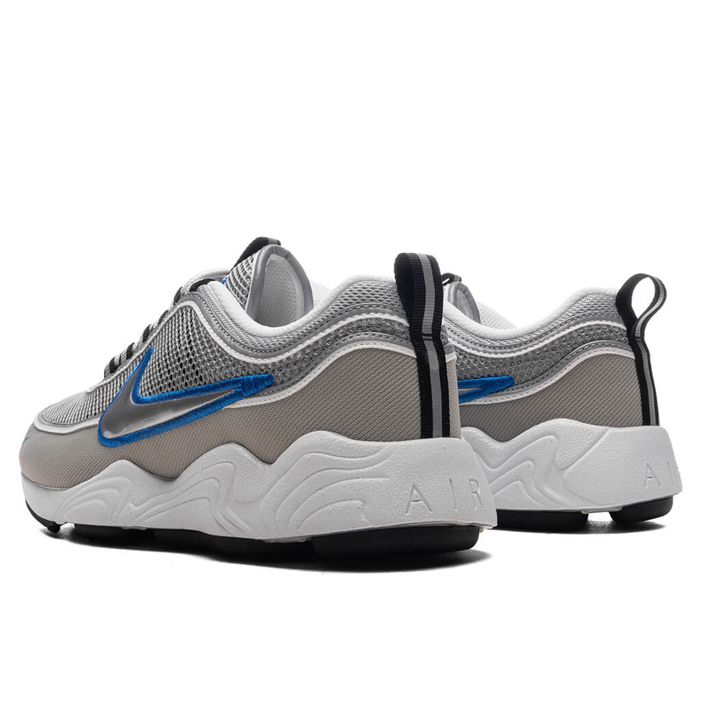 Air Zoom Spiridon SP - Metallic Silver/Signal Blue/White - Image 3