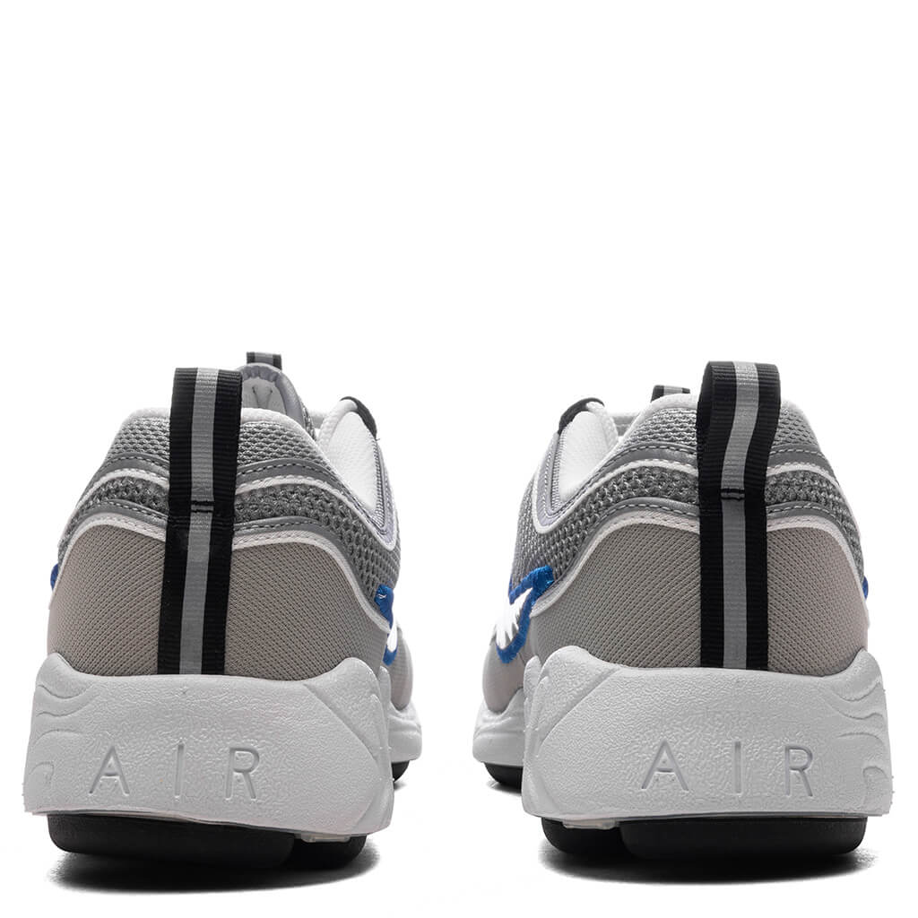 Air Zoom Spiridon SP - Metallic Silver/Signal Blue/White - Image 4