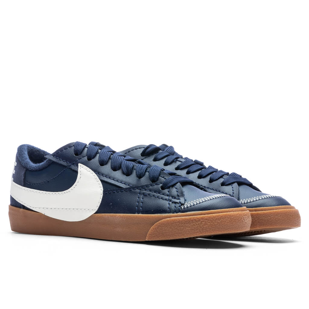 Blazer Low '77 Jumbo - Midnight Navy/Sail/Gum Medium Brown - Image 2