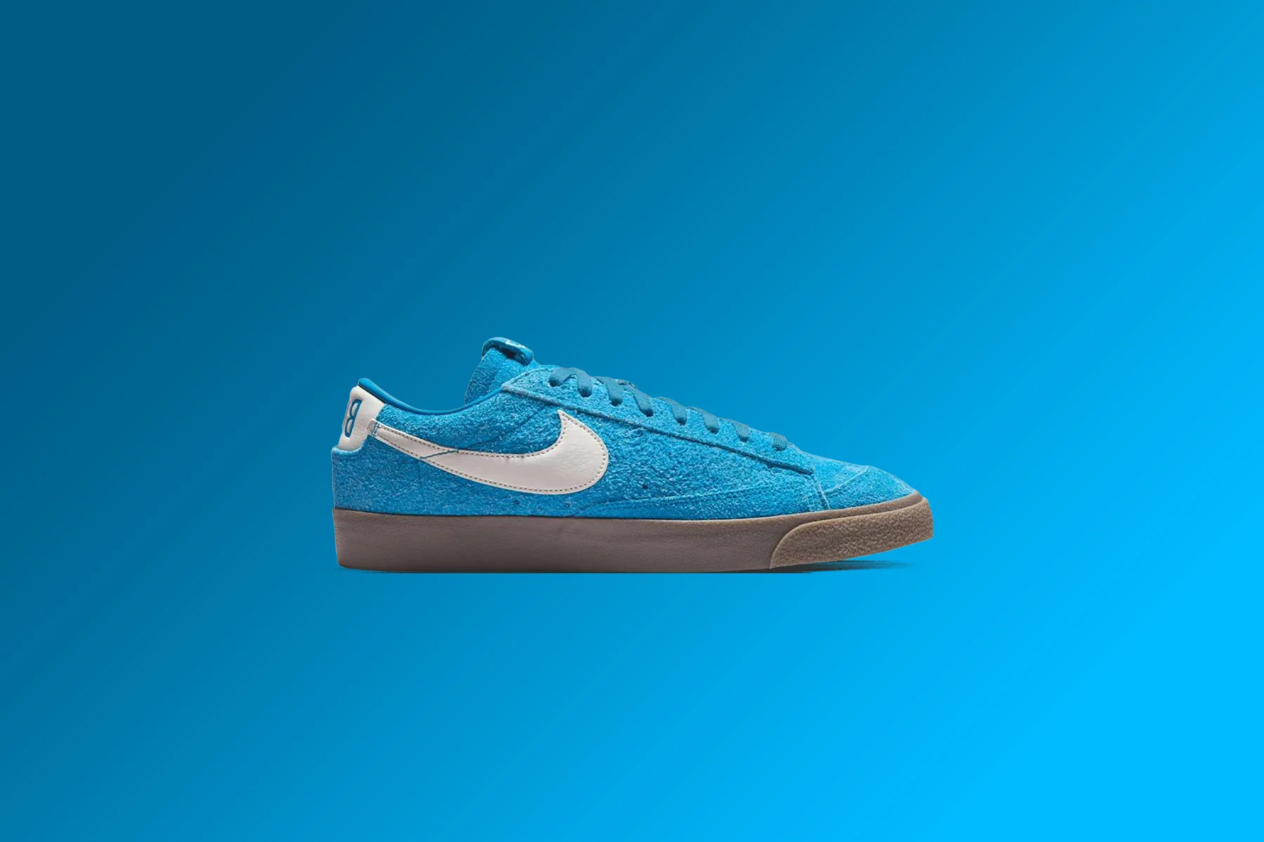 Nike x Devin Booker x Chevrolet Blazer Low Book 'Surf Blue' QS - Surf Blue/Sail/Gum Dark Brown - Image 5