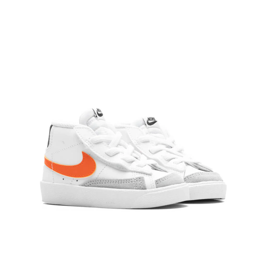 Blazer Mid '77 (TD) - White/Safety Orange/Wolf Grey - Image 2