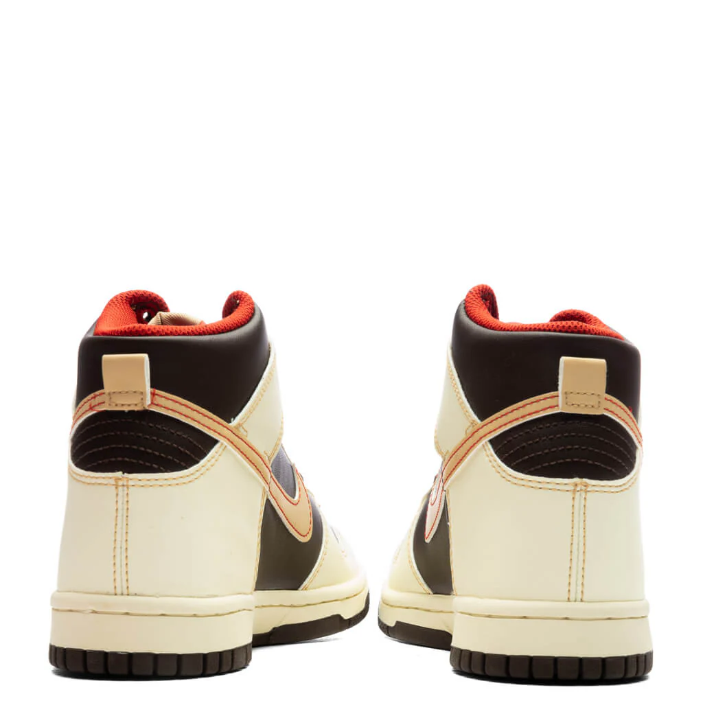 Dunk High (GS) - Baroque Brown/Sesame/Coconut Milk - Image 4