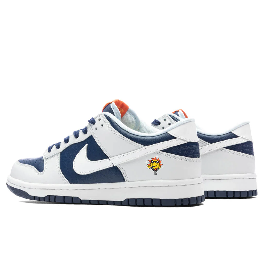 Dunk Low UV Reactive (GS) - Photon Dust/White/Midnight Navy - Image 3