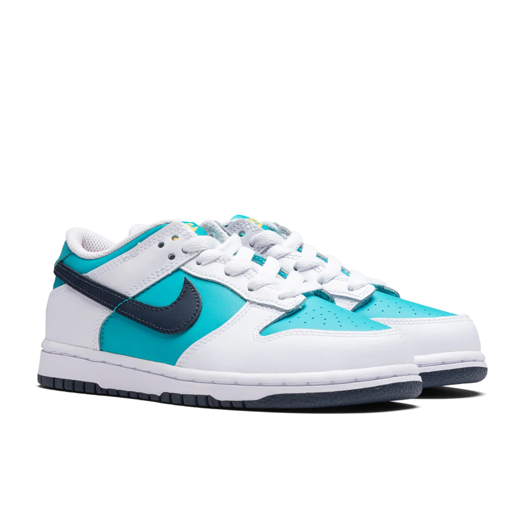 Dunk Low BP (PS) - Dusty Cactus/Thunder Blue/White - Image 2