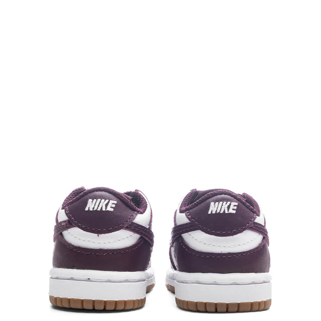 Dunk Low BTE (TD) - White/Burgundy Crush/Gum Light Brown - Image 4