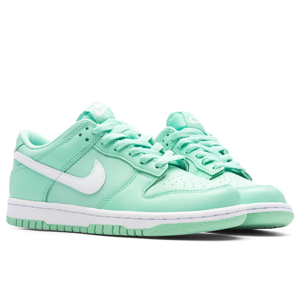 Dunk Low (GS) - Emerald Rise/White - Image 2