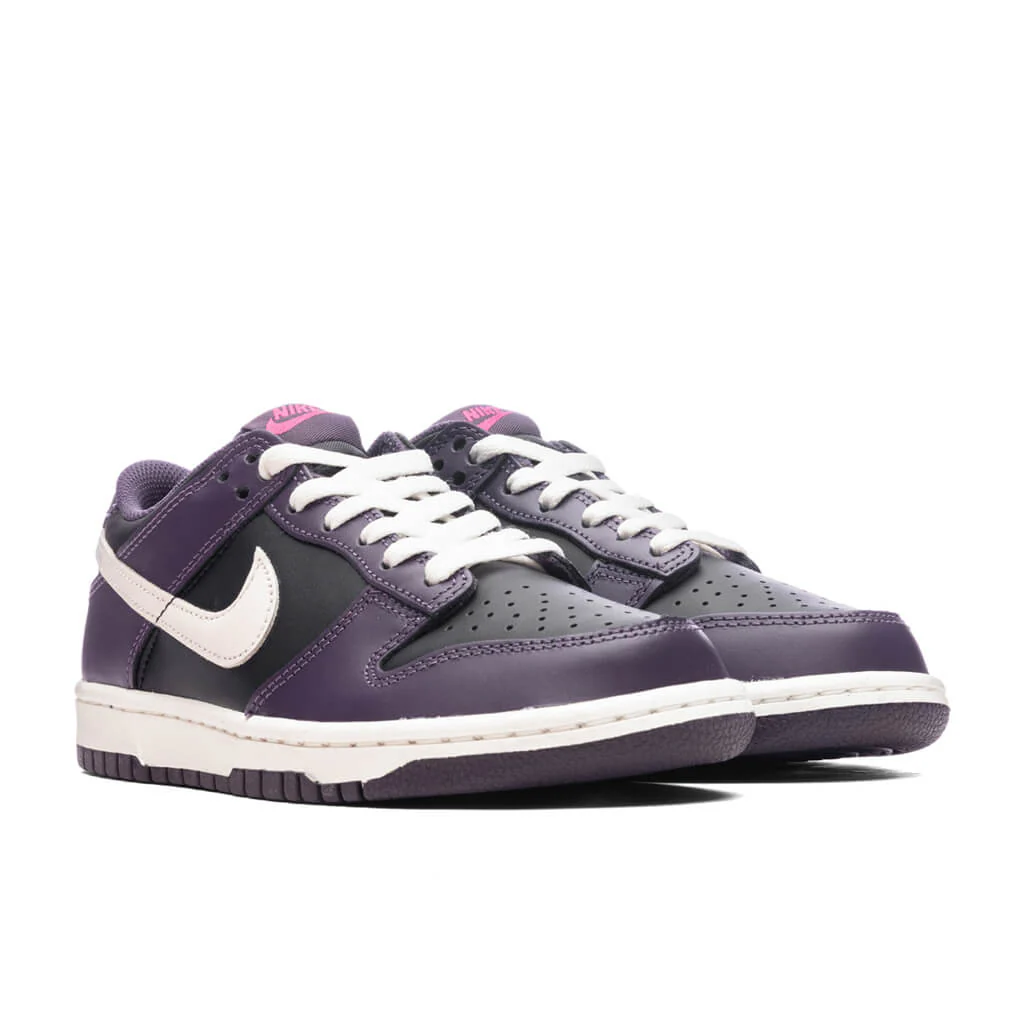 Dunk Low (GS) - Black/Pale Ivory/Dark Raisin/Sail - Image 2