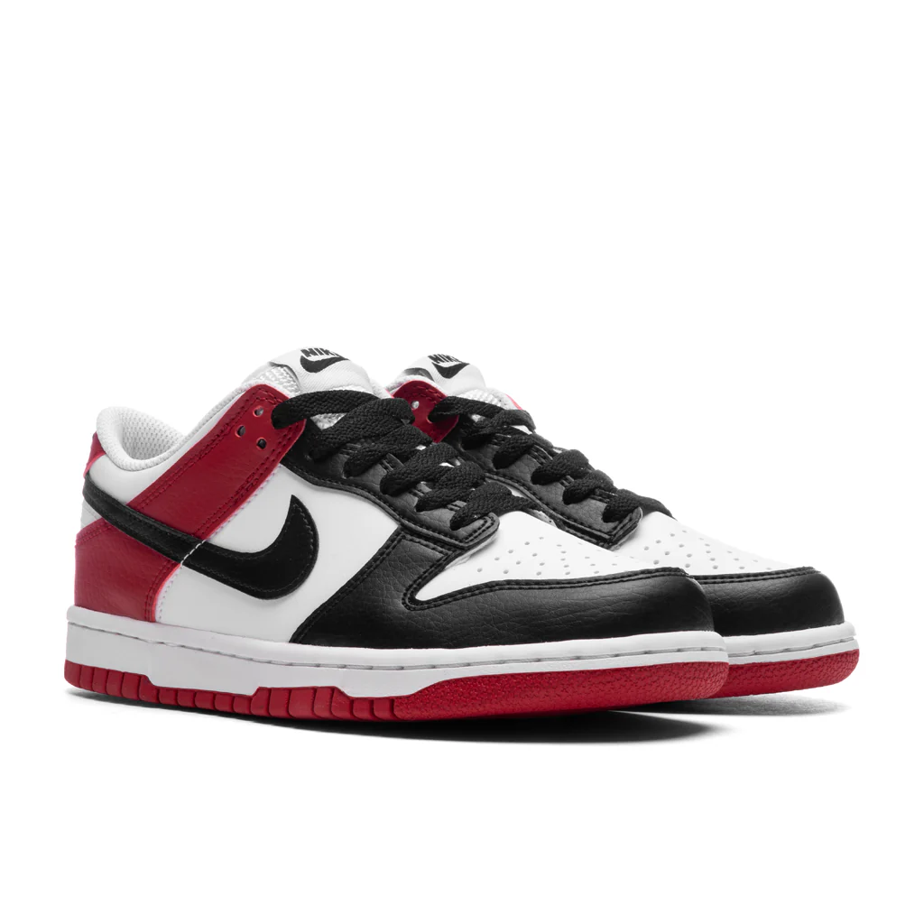 Dunk Low (GS) - Gym Red/Black/White - Image 2