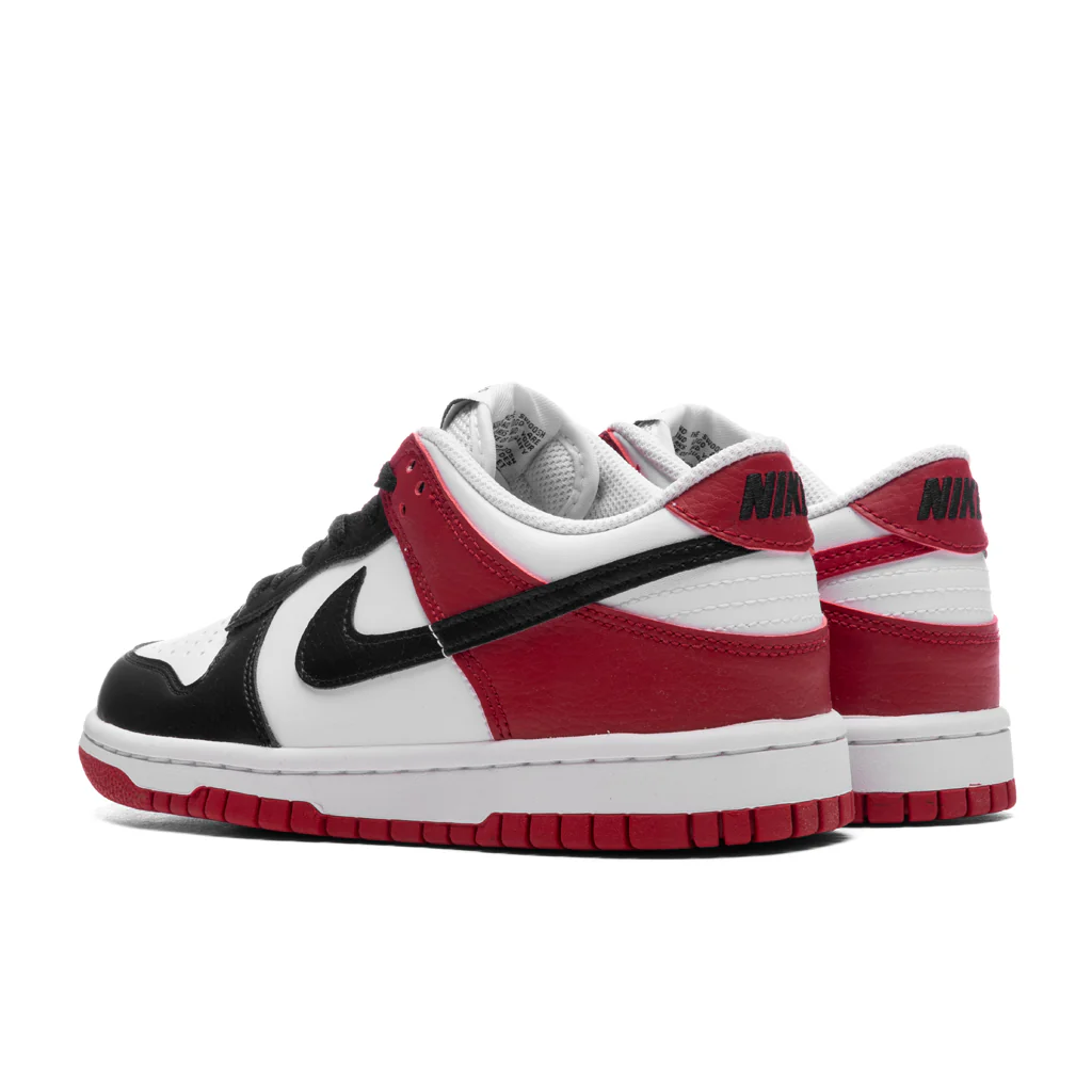 Dunk Low (GS) - Gym Red/Black/White - Image 3