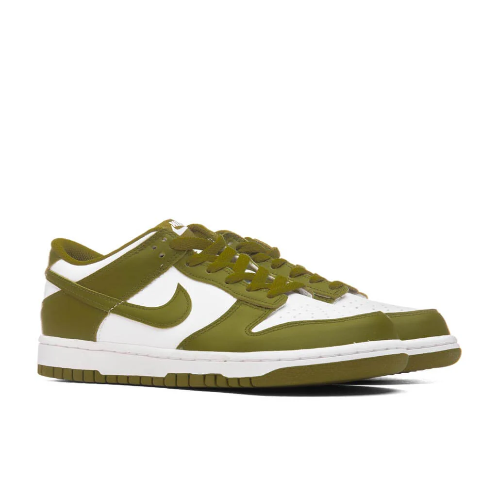 Dunk Low (GS) - White/Pacific Moss - Image 2