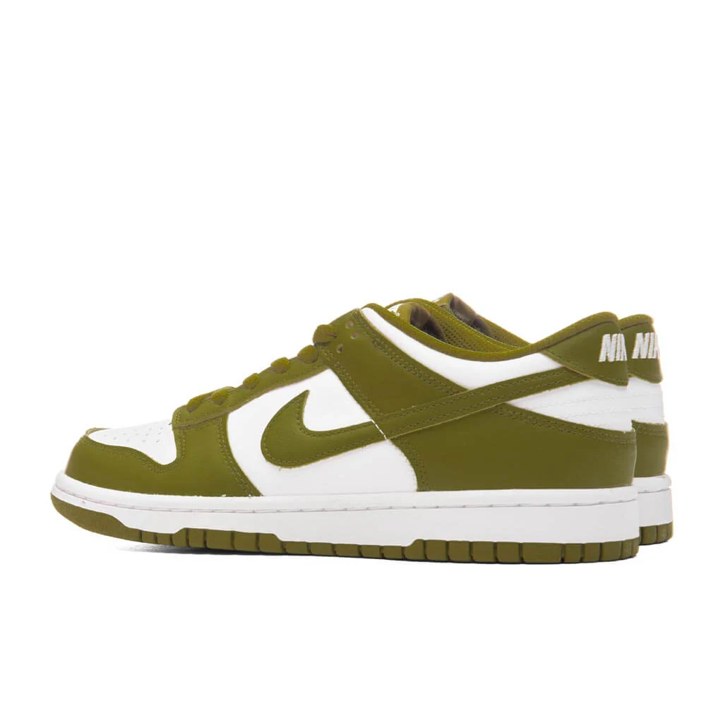 Dunk Low (GS) - White/Pacific Moss - Image 3
