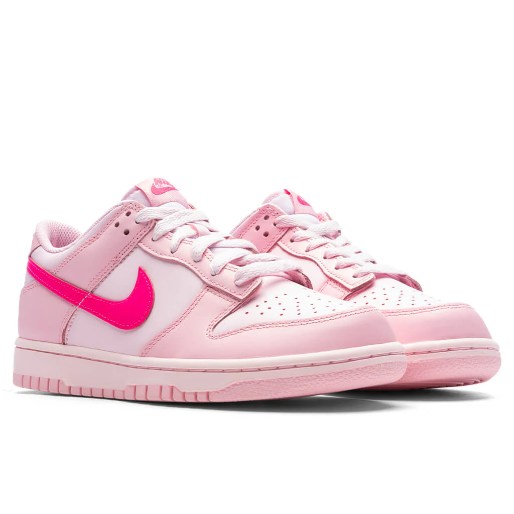 Dunk Low Triple Pink (GS) - Medium Soft Pink/Pink Foam/Hyper Pink - Image 2