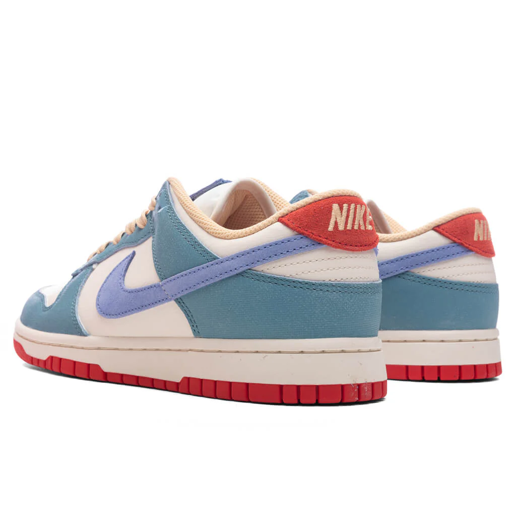 Dunk Low Premium - Pale Ivory/Royal Pulse/Denim Turq - Image 3