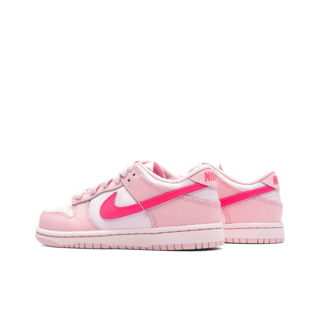 Dunk Low (PS) - Med Soft Pink/Pink Foam/Hyper Pink - Image 3