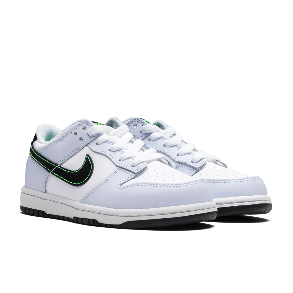 Dunk Low (PS) - White/Black/Football Grey - Image 2