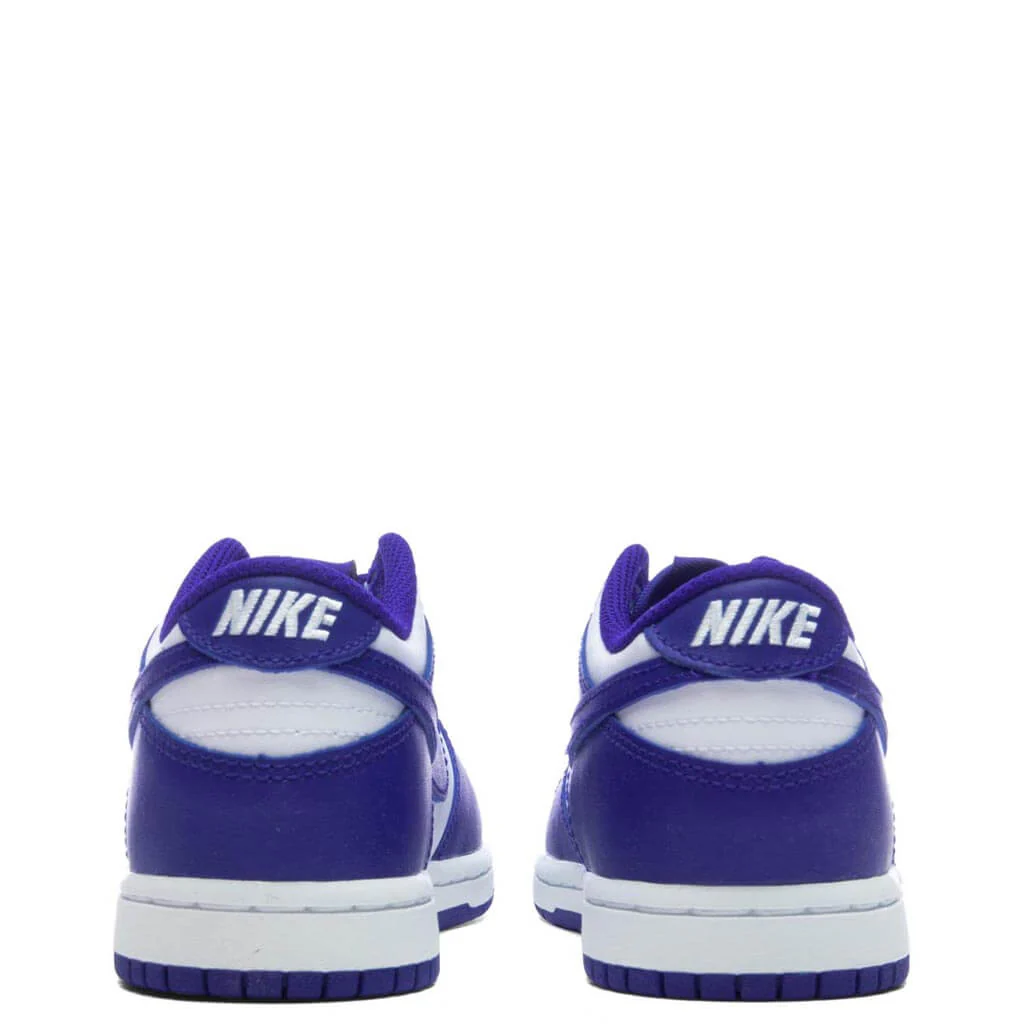 Dunk Low (PS) - White/Concord/University Red - Image 4
