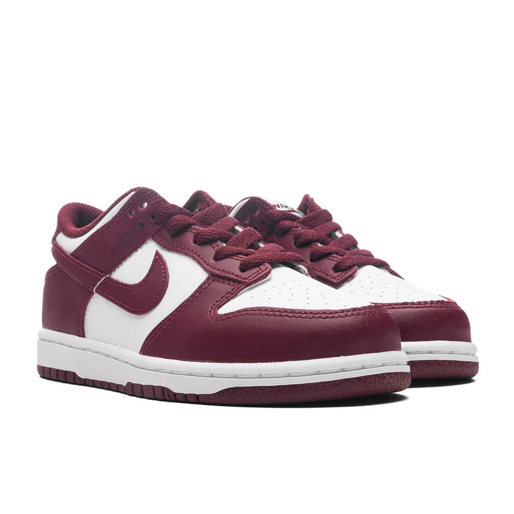 Dunk Low (PS) - White/Redwood/Gym Red - Image 2