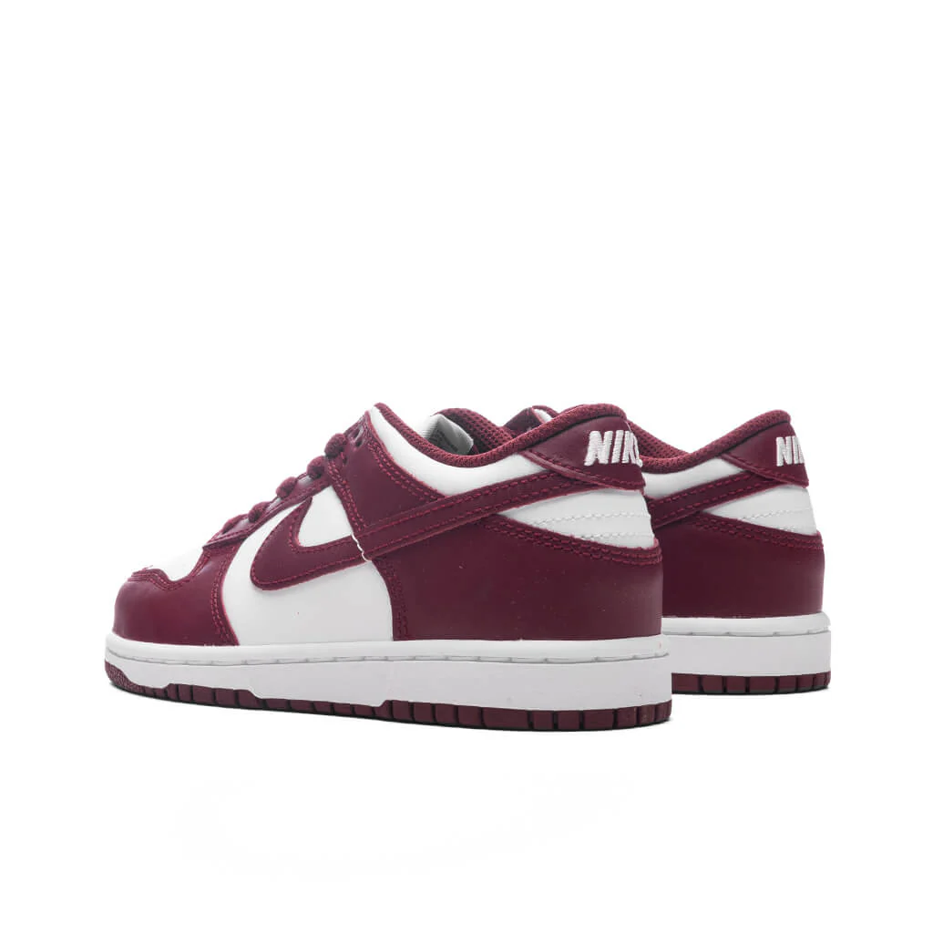 Dunk Low (PS) - White/Redwood/Gym Red - Image 3
