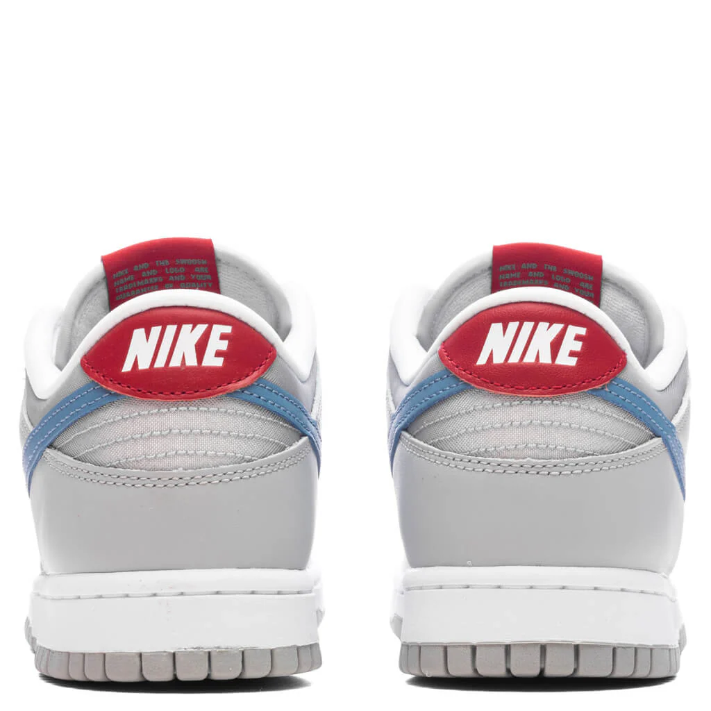 Dunk Low 'Silver Surfer' - Metallic Silver/Aegean Storm - Image 4