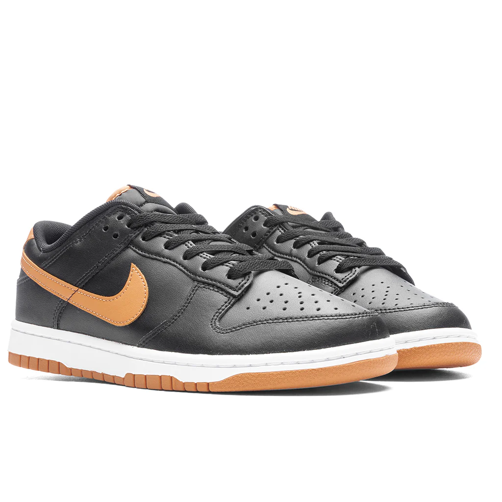 Dunk Low Retro - Black/Amber Brown/Black - Image 2