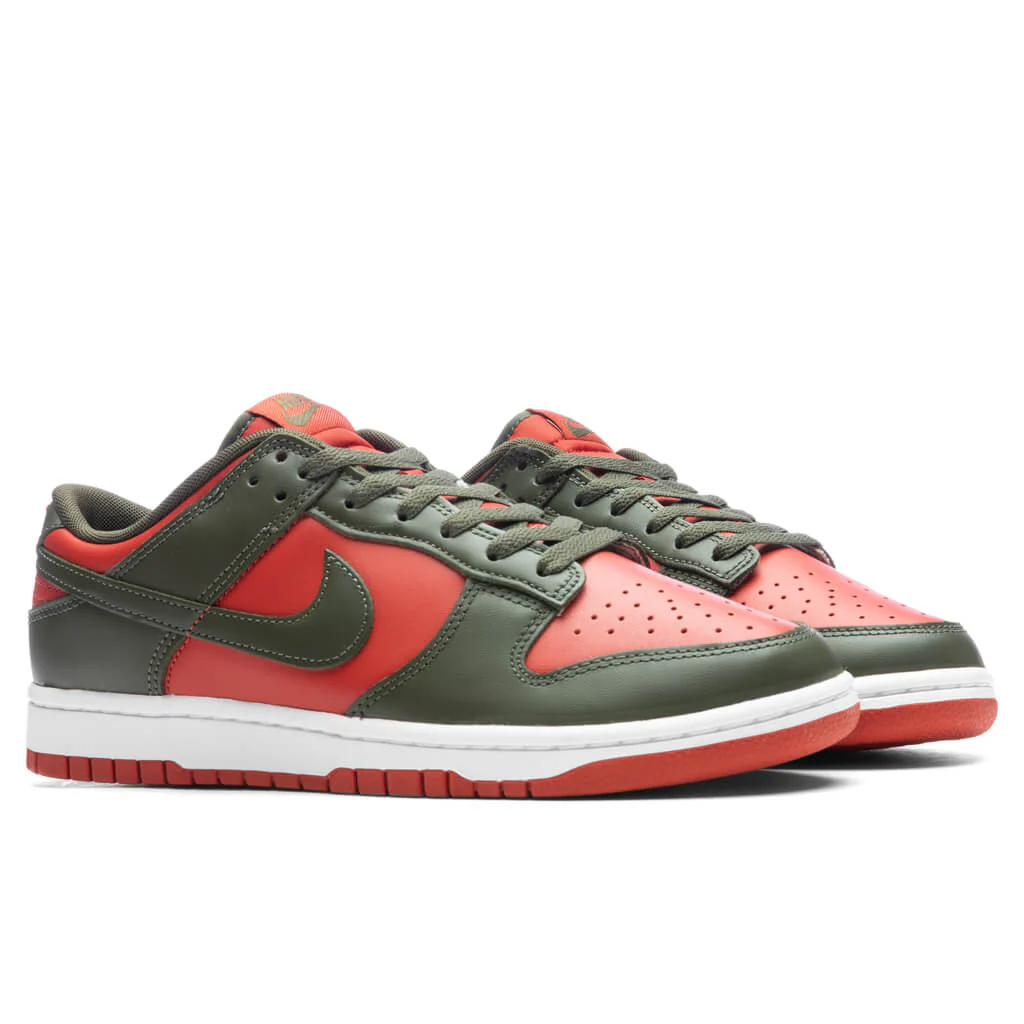 Dunk Low Retro - Mystic Red/Cargo Khaki/White - Image 2