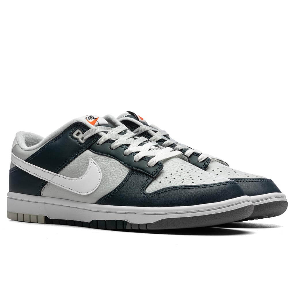 Dunk Low Retro Premium 'Split Deep Jungle' - Deep Jungle/White/Light Silver - Image 2